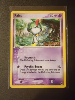 Ralts 60/101 Dragon Frontiers Reverse Holo Pokemon Card - Image 1