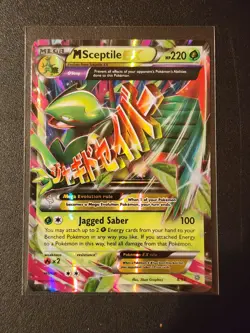 M Sceptile EX 8/98 XY - Ancient Origins Pokemon Card NM - Image 1