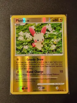 Plusle - 76/147 - Reverse Holo - Platinum: Supreme Victors LP Pokemon Card - Image 1