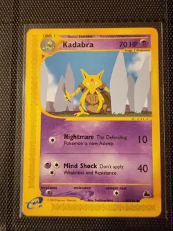 Kadabra 69/144 Skyridge Regular Pokemon TCG LP Excellent Card - Image 1