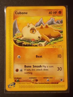Cubone Expedition #103 (2002) Common NM Pokemon Card - Image 1