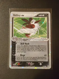 Shiftry ex 97/108 Power Keepers Ultra Rare Holo LP Pokemon Card - Image 1