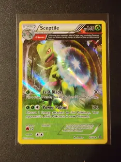 Sceptile - 9/160 - Pokemon Primal Clash XY Rare Holo Card NM - Image 1