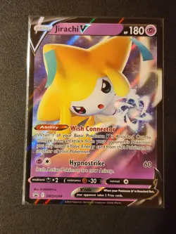 Jirachi V - 299 Promo SWSH: Sword & Shield Promo Pokemon Card SWSH299 NM - Image 1