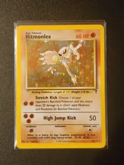 Hitmonlee 13/110 Pokemon Legendary Collection Holo LP Card - Image 1