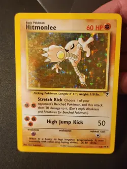 Hitmonlee 13/110 Pokemon Legendary Collection Holo LP Card - Image 3