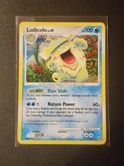 Pokemon Ludicolo 13/132 (Holo Rare) Secret Wonders - LP Excellent Card - Image 1