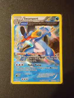 Swampert ⭐ 36/160 Holo Rare Primal Clash 2015 Pokemon Card LP Excellent - Image 1