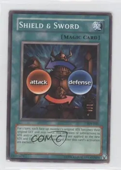 Shield & Sword 1st Ed. YuGiOh Starter Deck Joey #SDJ-040 2003 READ - Image 1