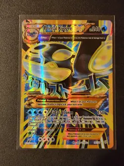2015 Pokemon Ancient Origins Primal Kyogre EX Full Art 96 LP Excellent Card - Image 1