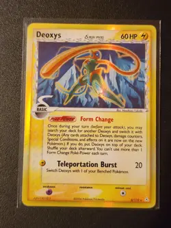 Deoxys (Speed) (Delta Species) - 6/110 - Pokemon Ex Holon Phantoms Holo Card - Image 1