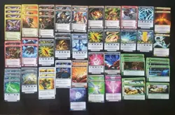 Chaotic TCG Silent Sands 1st Edition 64 Common Card Lot - Image 1