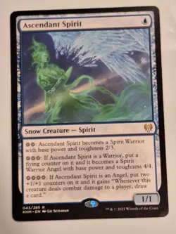 Ascendant Spirit - Kaldheim - Magic the Gathering MTG Nice! - Image 1