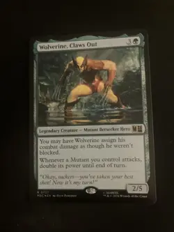 Wolverine, Claws Out - Commander: Marvel Super Heroes Foil - Image 1
