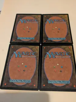 Magic the Gathering 1996 Visions Crypt Rats Playset 4X NM - Image 2