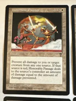 Honorable Passage X4 Visions Ex Condition See Pics Front/back - Image 2