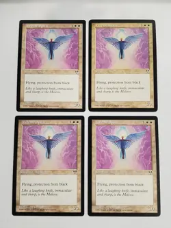 MTG Playset 4x Melesse Spirit (Mirage/White/U) - BGM - Image 1