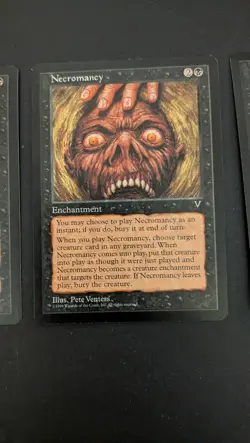 Necromancy Visions MTG Regular—never played Mint/NM - Image 3