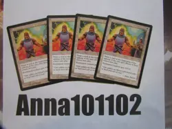 Ritual of Steel x4 4x, Mirage White MTG - Image 1