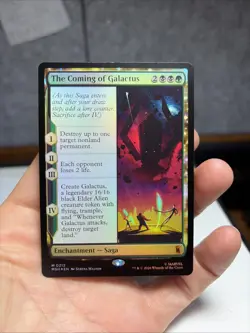 MTG The Coming of Galactus Marvel Super Heroes 212 Foil - Image 1