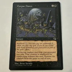 Wizards of the Coast MTG Corpse Dance Tempest Black Rare Reg ENG 2B - Image 1