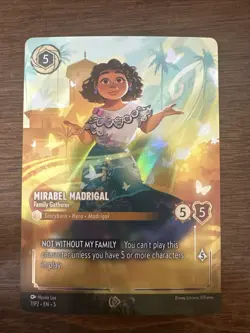 Lorcana Mirabel Madrigal Enchanted - Family Gatherer Store Championship Promo - Image 1