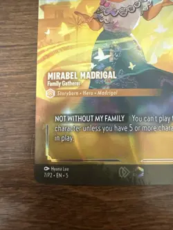 Lorcana Mirabel Madrigal Enchanted - Family Gatherer Store Championship Promo - Image 5