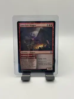 MTG, Amethyst Dragon $3 ORDER MIN 160 Battle for Baldur's Gate Regular - Image 1