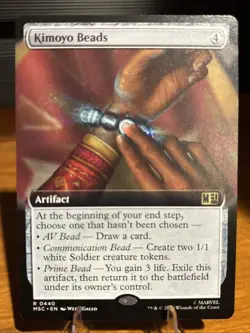 Kimoyo Beads (Extended Art) Commander: Marvel Super Heroes Regular - Image 1