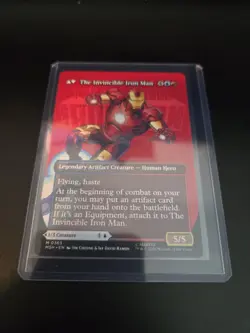 Tony Stark (Borderless) (0363) Marvel Super Heroes Normal, Pack Fresh! - Image 2