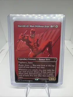 Daredevil, Man Without Fear (Borderless) (0372) Marvel Super Heroes Regular - Image 1