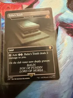 1x Balin's Tomb (Ancient Tomb) (357) ~~ Borderless - Foil NM-Mint, English Comma - Image 5