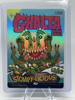 Ghalta, Primal Hunger Secret Lair Drop Foil - Image 1