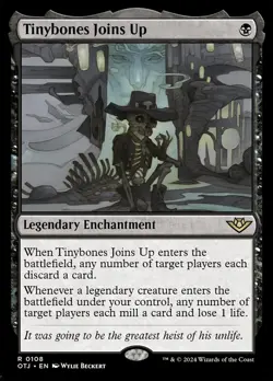 MTG Tinybones Joins Up ** Outlaws of Thunder Junction ** English - Image 1