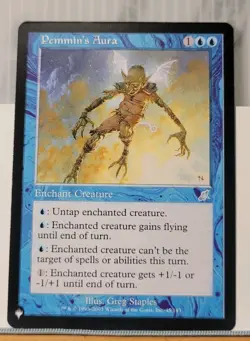 Mtg PEMMIN'S AURA NM The List 45/143 -Argo- - Image 1