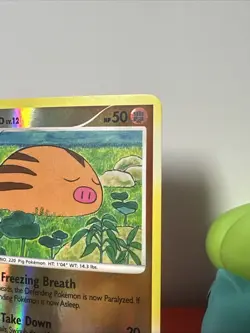 Swinub 77/100 Pokemon Reverse Holo 2008 Stormfront - Image 5
