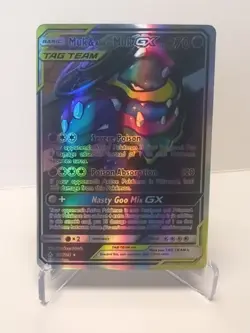 Pokemon TCG Muk Alolan Muk GX Full Art Holo Card 197/214 Sm-Unbroken Bonds - Image 1