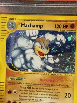 Pokemon Machamp Skyridge Holo Rare #H15 PSA 3 H15/H32 - Image 2