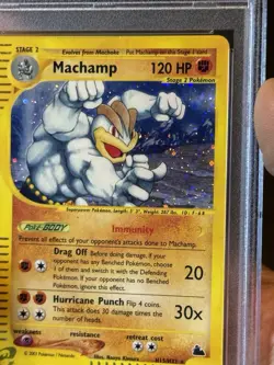 Pokemon Machamp Skyridge Holo Rare #H15 PSA 3 H15/H32 - Image 4