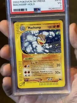 Pokemon Machamp Skyridge Holo Rare #H15 PSA 3 H15/H32 - Image 5