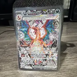 Pokemon TCG Charizard ex 223/197 SV03 Obsidian Flames Tera Full Art Holo - Image 1
