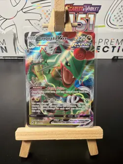 Pokemon TCG - Rayquaza VMAX 101/159 Crown Zenith Ultra Rare Full Art Holo - Image 1