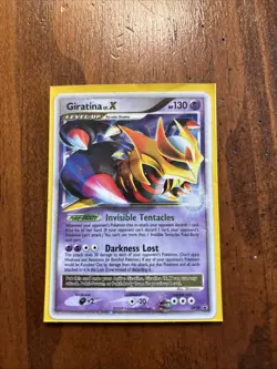 Pokemon Giratina Lv.X Black Star Holo Promo DP38 - Image 1