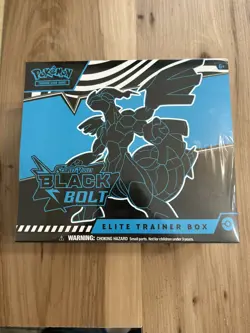 Pokemon TCG Black Bolt ETB BRAND NEW FACTORY SEALED - Image 1