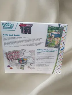 Pokemon Center Scarlet & Violet 151 Elite Trainer Box ETB Sealed Authentic - Image 2