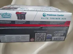 Pokemon Center Scarlet & Violet 151 Elite Trainer Box ETB Sealed Authentic - Image 5