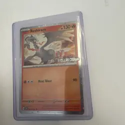 Reshiram 022/142 ⭐ Promo Card SCR Stellar Crown Pokemon Card - Image 2