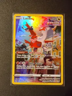Pokemon SWSH Crown Zenith Latias Galarian Gallery Holo Rare #GG20/GG70 NM - Image 1
