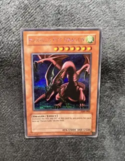 Yu-Gi-Oh Harpie’s Pet Dragon FMR-002 Secret Rare Holo Vintage Original - Image 2