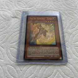 The Six Samurai Zanji RYMP-EN092 Yu-Gi-Oh! Holo Ultra Rare 1st Edition Near Mint - Image 1